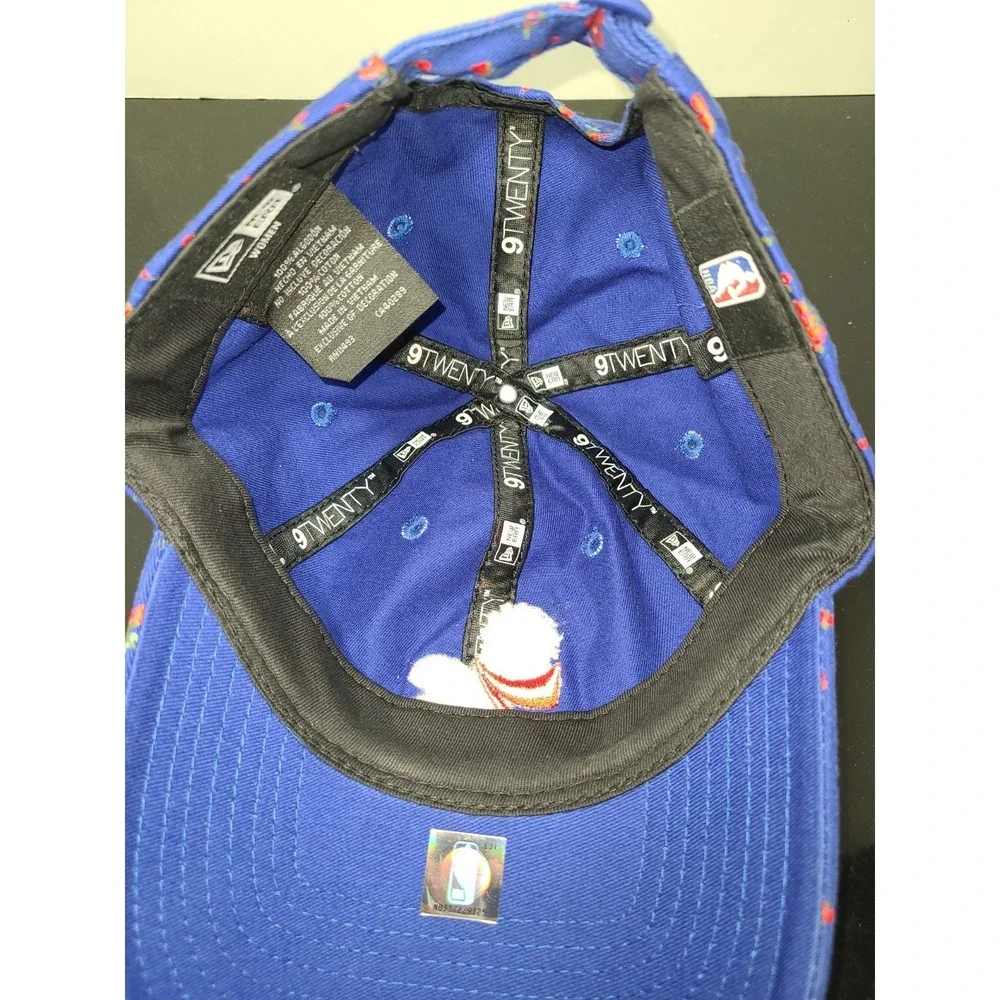 NWT Women's Philadelphia 76ers Embroidered New Era Floral Adjustable Hat